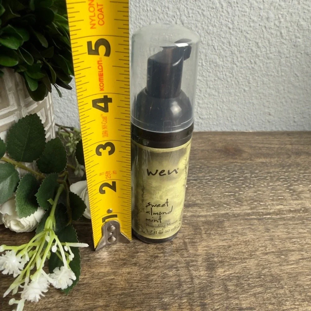 WEN Sweet Almond Mint Nourishing Mousse Travel Size 1.7oz Sealed Chaz Dean